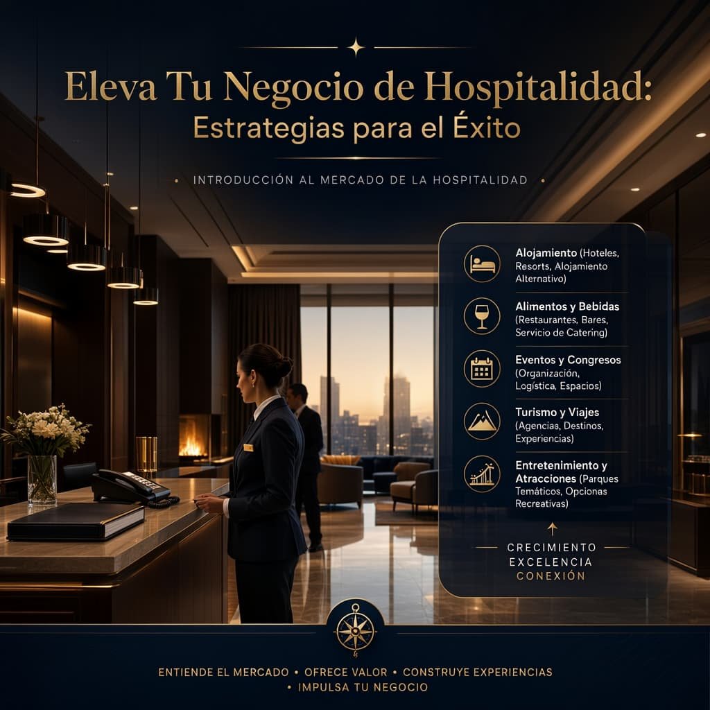 Eleva Tu Negocio de Hospitalidad Estrategias para el Éxito, Introducción al Mercado de la Hospitalidad