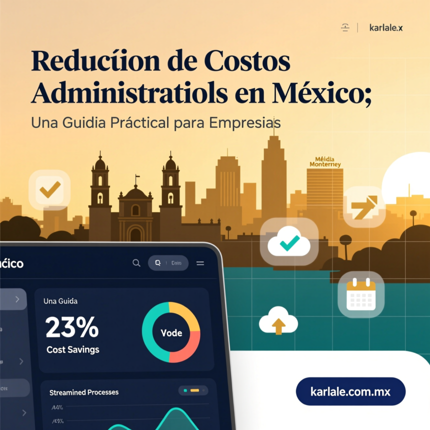 Reducción de Costos Administrativos en México: Una Guía Práctica para Empresas